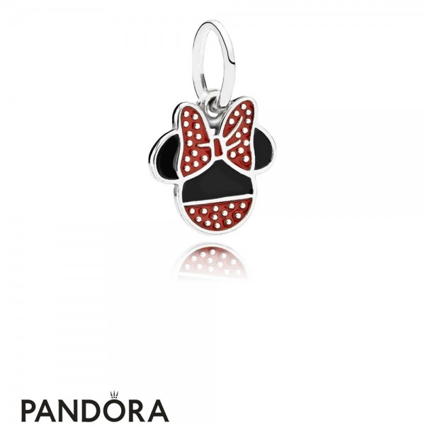 Pandora Jewellery Disney Charms Minnie Icon Pendant Charm Mixed Enamel