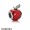 Pandora Jewellery Disney Charms Snow White's Apple Charm Red Enamel Light Green Cz