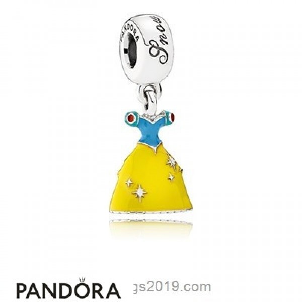 Pandora Jewellery Disney Charms Snow White's Dress Pendant Charm Mixed Enamel