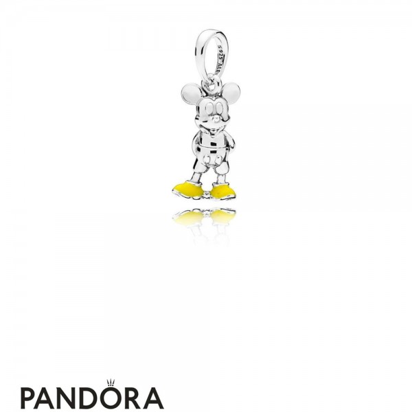 Women's Pandora Jewellery Disney Classic Mickey Pendant