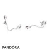 Women's Pandora Jewellery Disney Climbing Mickey Safety Chain Red Cz