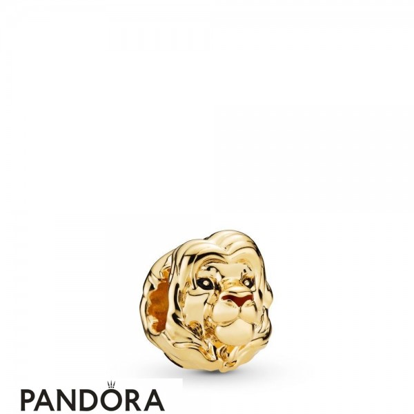 Women's Pandora Jewellery Disney Pandora Jewellery Shine Simba Charm