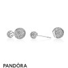 Pandora Jewellery Earrings Pave Drops Stud Earrings
