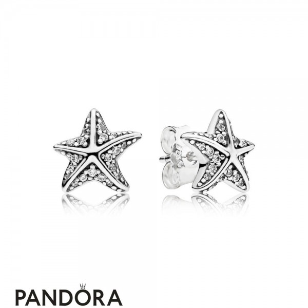 Pandora Jewellery Earrings Tropical Starfish Stud Earrings