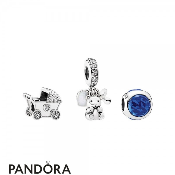 Women's Pandora Jewellery Baby Boy Charm Pack