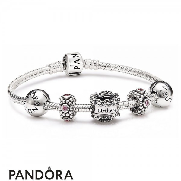 Women's Pandora Jewellery Birthday Gift Set