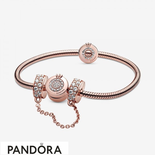 Pandora Jewellery Crown O Bracelet & Charms Set