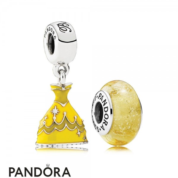 Women's Pandora Jewellery Disney Belle Charm Pack