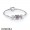 Women's Pandora Jewellery July Signature Heart Birthstone Charm Bracelet Set