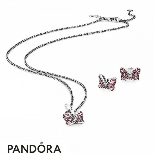 Women's Pandora Jewellery Minnie Bow Jewellery Set