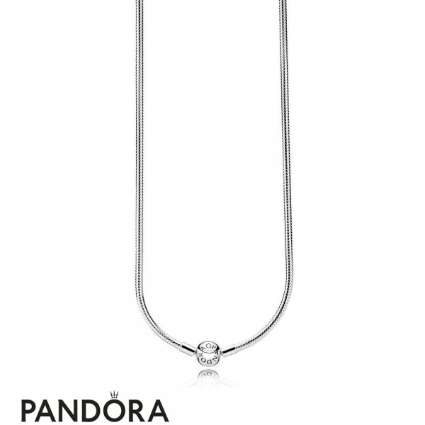 Pandora Jewellery Chains Sterling Silver Charm Necklace