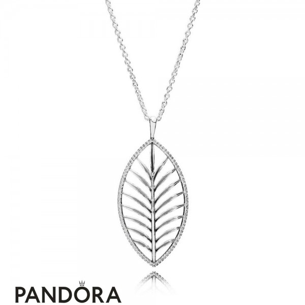 Pandora Jewellery Chains With Pendant Tropical Palm Pendant Necklace