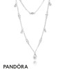Women's Pandora Jewellery Chandelier Droplets Necklace