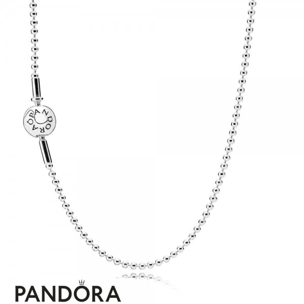 Women's Pandora Jewellery Essence Collection Beaded Silver Necklace