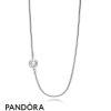 Women's Pandora Jewellery Essence Collection Silver Necklace