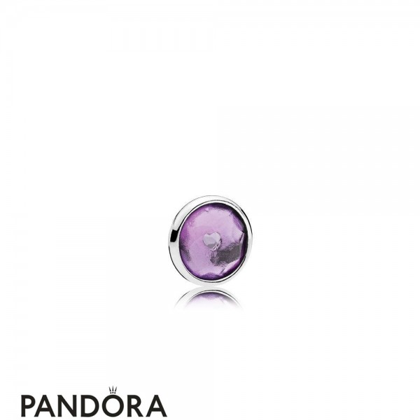 Pandora Jewellery Lockets February Droplet Petite Charm