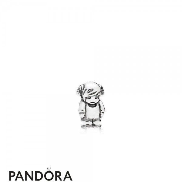 Pandora Jewellery Lockets Pandora Jewellery Little Girl Petite Charm 925 Silver