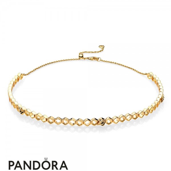 Pandora Jewellery Shine Honeybee Choker