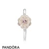 Pandora Jewellery Rings Blooming Dahlia Ring Cream Enamel Blush Pink