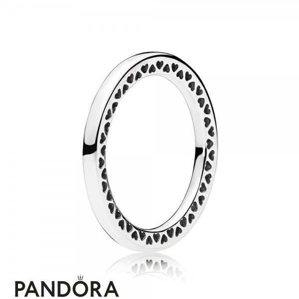 Pandora Jewellery Rings Classic Hearts Of Pandora Jewellery Ring