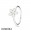 Pandora Jewellery Rings Darling Daisy White Enamel 925 Silver Fancy Ring