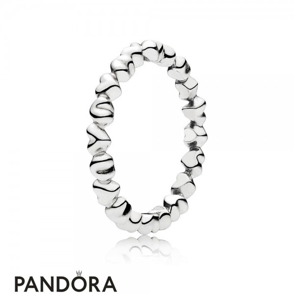 Pandora Jewellery Rings Forever Love Stackable Heart Ring