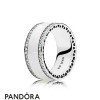 Pandora Jewellery Rings Hearts Of Pandora Jewellery Ring Silver Enamel