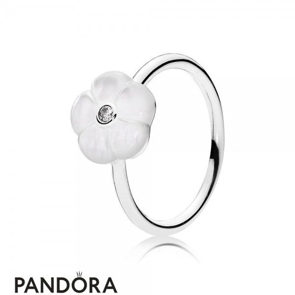 Pandora Jewellery Rings Luminous Florals Ring Mother Of Pearl