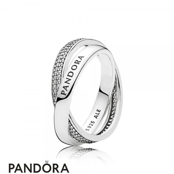 Pandora Jewellery Rings Promise 925 Silver Circle Ring
