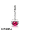 Pandora Jewellery Rings Timeless Elegance Synthetic Ruby